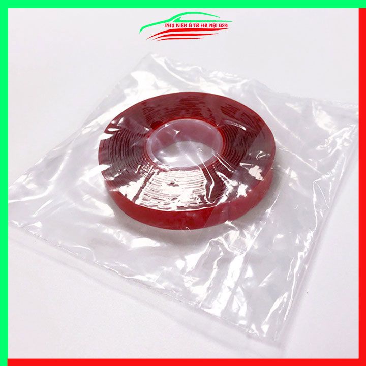 Băng dính 2 mặt trong suốt Acrylic chống thấm dài 3 mét dày 1mm