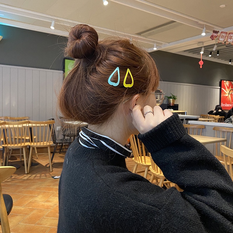 Kẹp Tóc Trang Trí Hình Bướm / Ngôi Sao Màu Sắc Kẹo Ngọt 2022