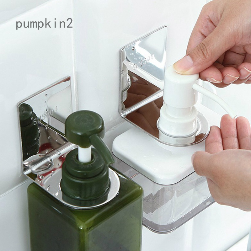 Kệ Đựng Dầu Gội / Sữa Tắm Gắn Tường Không Cần Khoan Lỗ Tiện Dụng Cho Nhà Tắm