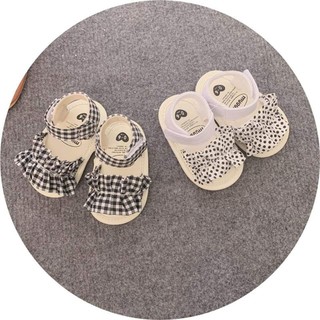 Sandal tập đi đế vải chống trượt cho bé từ 0-12m