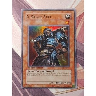 Thẻ bài yugioh: x-saber axel ha01-en010