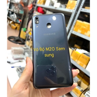 Vỏ Bộ samsung M20,kèm kính camera (Xương + Lưng )