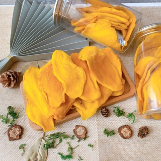 xoài sấy dẻo ngon vàng không đường tự nhiên 300 gram hũ pet