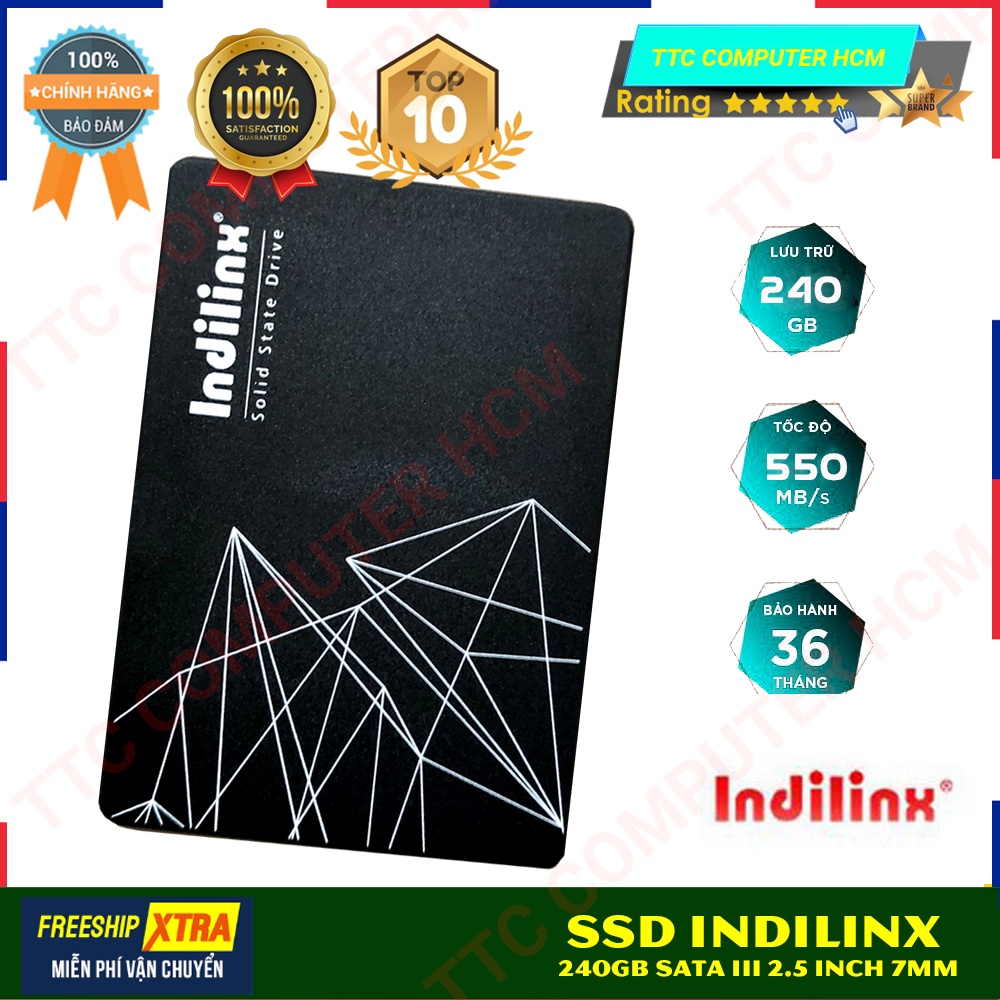 Ổ cứng SSD Indilinx 240GB 2.5'' SATA III  - Hàng Chính Hãng