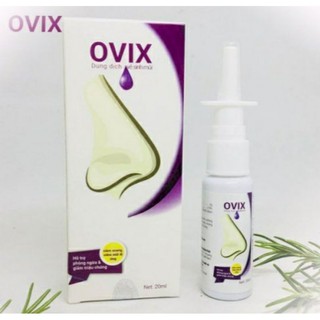 Dung dịch vệ sinh mũi người lớn ovix - 20ml