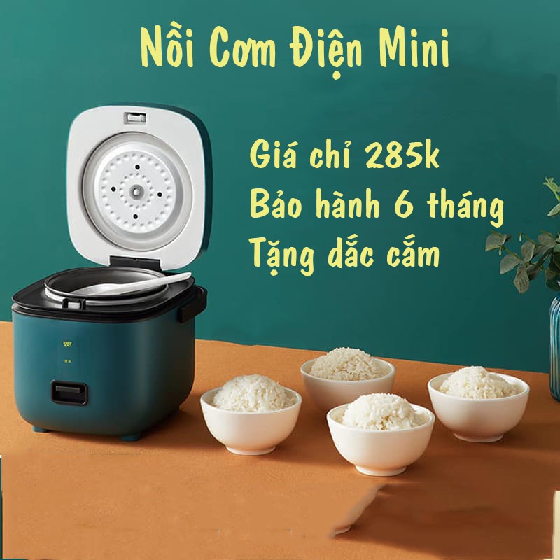 Nồi Cơm Điện Đa Năng Mini JIASHI 0.8L Nấu Cháo, Hầm xương, Nồi Hấp, Hàng Nội Địa Trung Cao Cấp, Tiện Ích | BigBuy360 - bigbuy360.vn