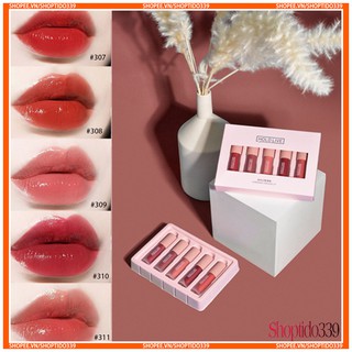Set 5 Son Hold Live Kem Bóng Varnished Mirage Lip No.HL311