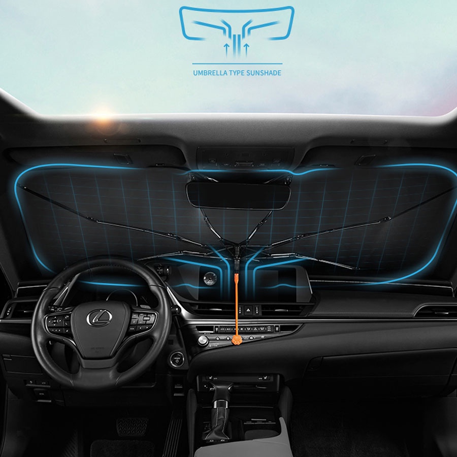 Ô che nắng kính trước xe ô tô CICIDO chống nóng, dù che kính lái xe hơi chống nắng tốt, rèm che nắng ô tô cao cấp