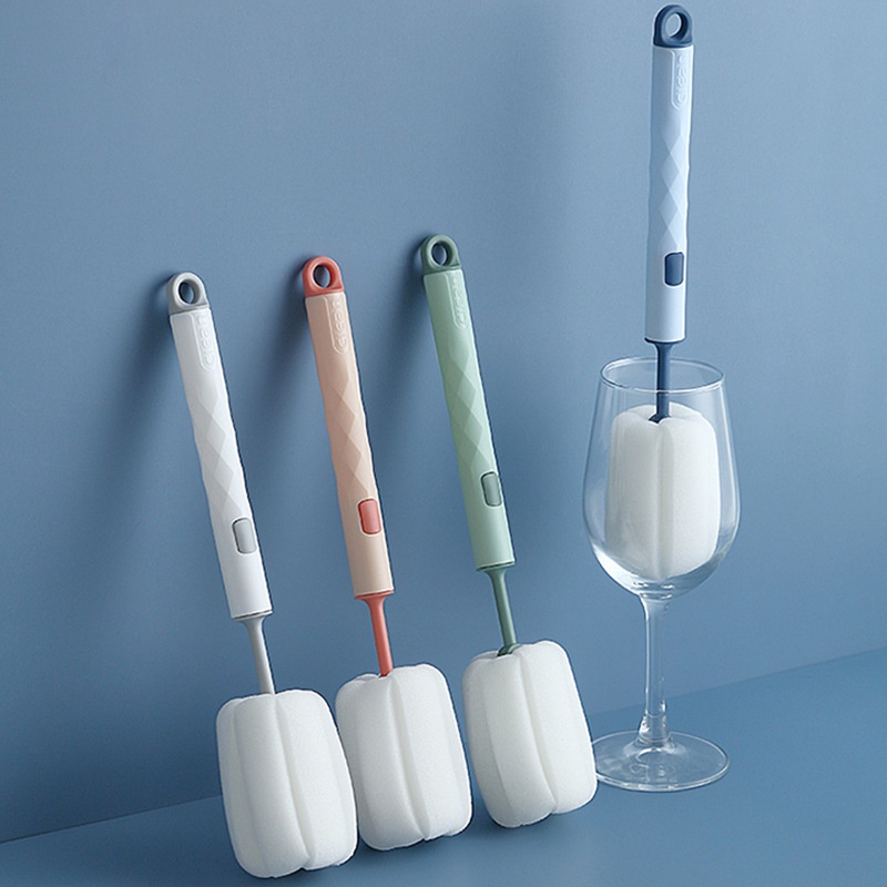 [New Arrivals] Cọ rửa ly CAO CẤP đa năng làm sạch chai cốc thủy tinh gia dụng cầm tay tiện dụng sáng tạo