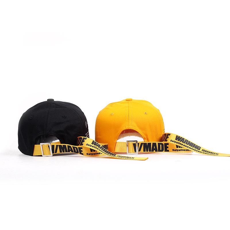 Korean hip-hop style printed cap