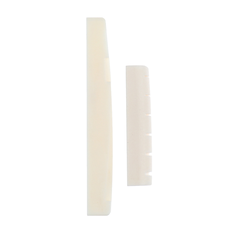 [rogoldVN]1pc String Acoustic Guitar Bone Bridge Saddle guitar parts bone guitar accessori