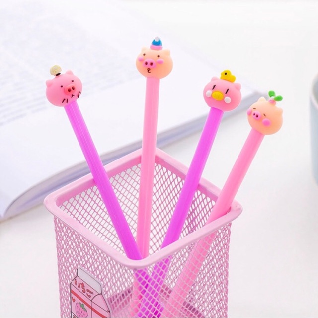 bút heo ngốc nghếch mực đen