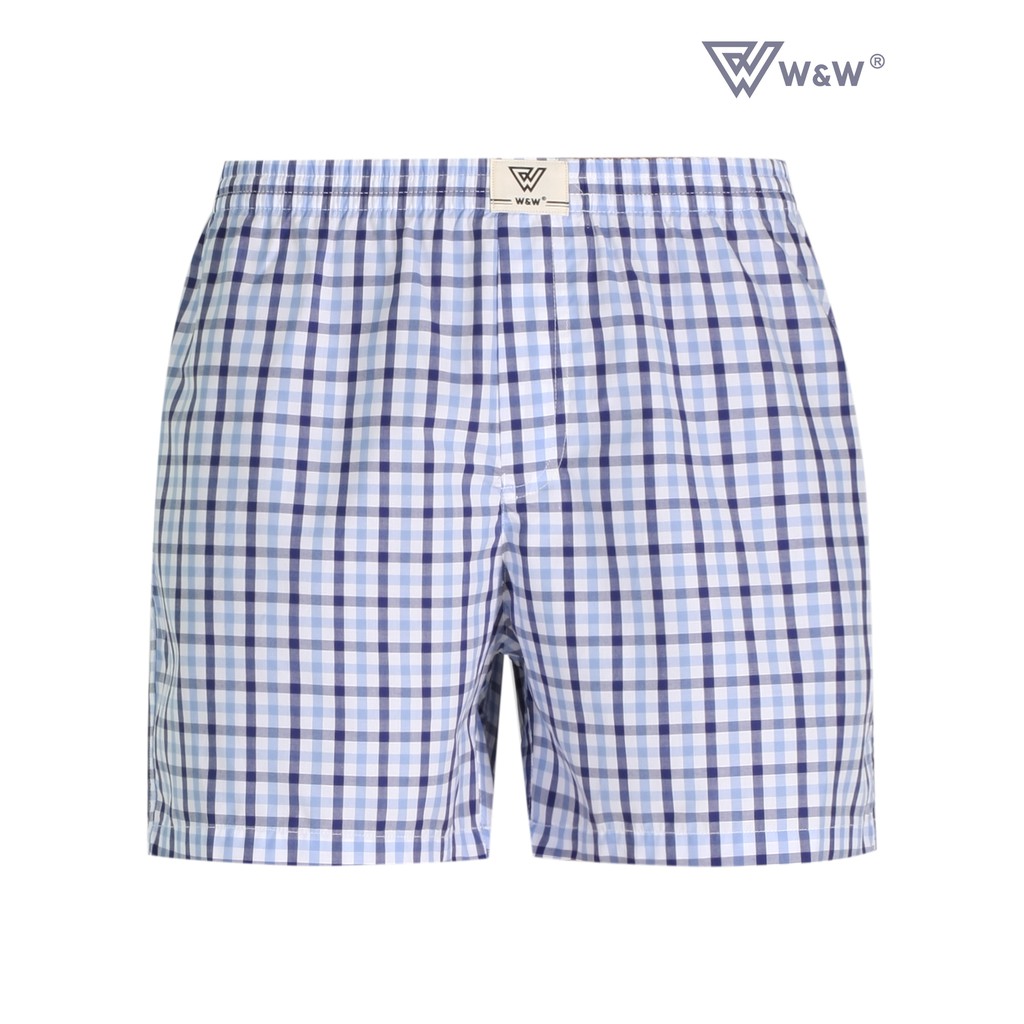 Quần Đùi Nam W&amp;W 100% Cotton Mỏng Nhẹ Thoáng Mát - Thấm Hút Mồ Hôi- WSH16
