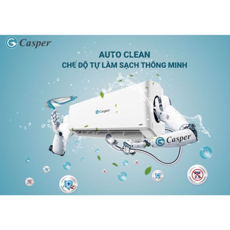 Điều hòa Casper 1 chiều 18.000BTU ( 2HP) SC-18FS32, Bảo hành máy 3 năm, máy nén 5 năm