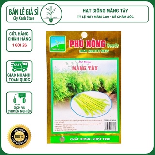 Hạt Giống Măng Tây - Phú Nông F1 Năng Suất Cao - Key: Đất sạch, Phân Bón, Hữu Cơ, Xơ Dừa