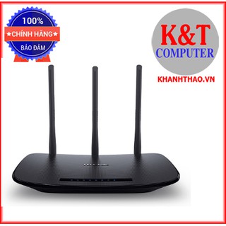 Thiết bị mạng Router TP-Link TL-WR940N - Router Wifi Chuẩn N Tốc Độ 450Mbps - Hàng Chính Hãng
