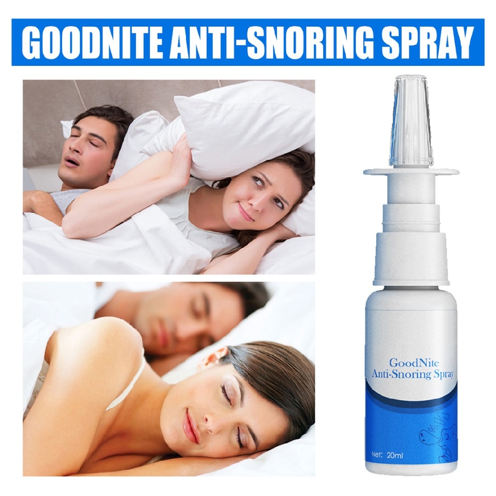 [Hàng mới về] Chai xịt chống ngáy ngủ làm giảm hắt hơi 20ml