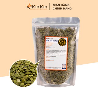 Hạt BÍ XANH KinKin (chưa sấy chín) - Hỗ trợ giảm cân, tiêu mỡ phù hợp với người ăn kiêng