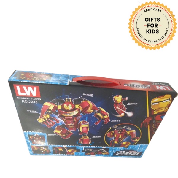 Đồ Chơi Lego Lắp ghép mô hình Iron Man Hulkbuster Mark-XLIV