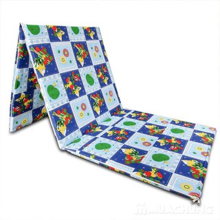 Nệm pe 1m4x1m95x3cm gấp 3 gấp gọn dễ di chuyển