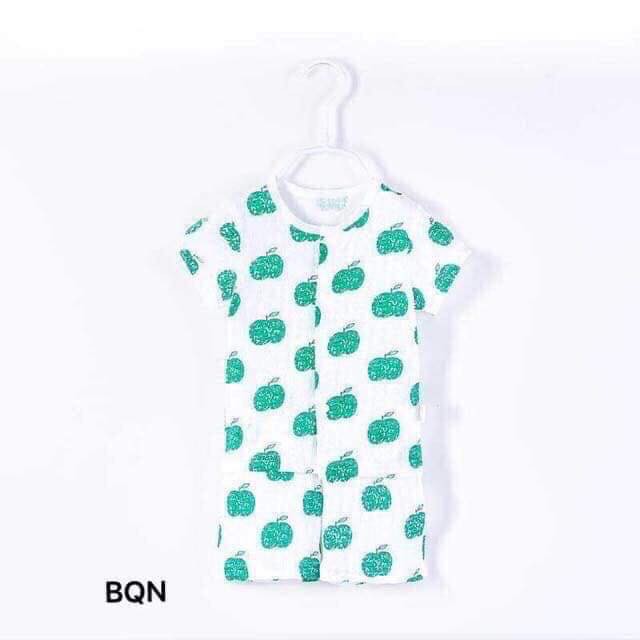 BỘ COTTON THÔNG HƠI XUẤT HÀN dành cho bé 5-16kg QATE56
