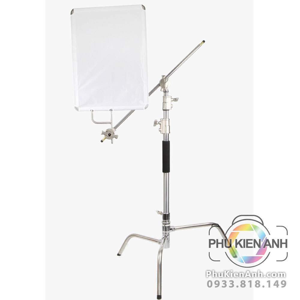 Chân đèn Light Stand C inox cao cấp 320 cm chụi tải 20kg