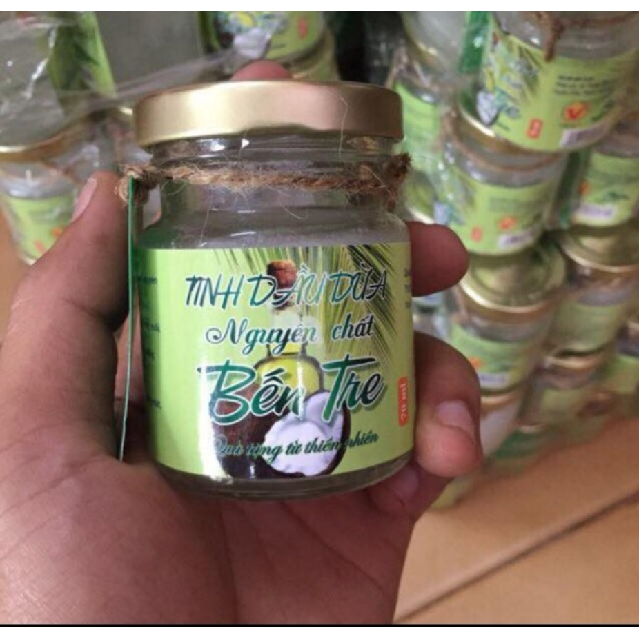 Tinh dầu dừa Bến Tre dạng hũ 70ml