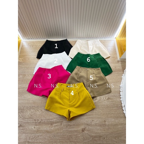 QUẦN SHORT TACTA CẠP CAO ỐNG RỘNG 2 LỚP CHẤT ĐẸP MS15666