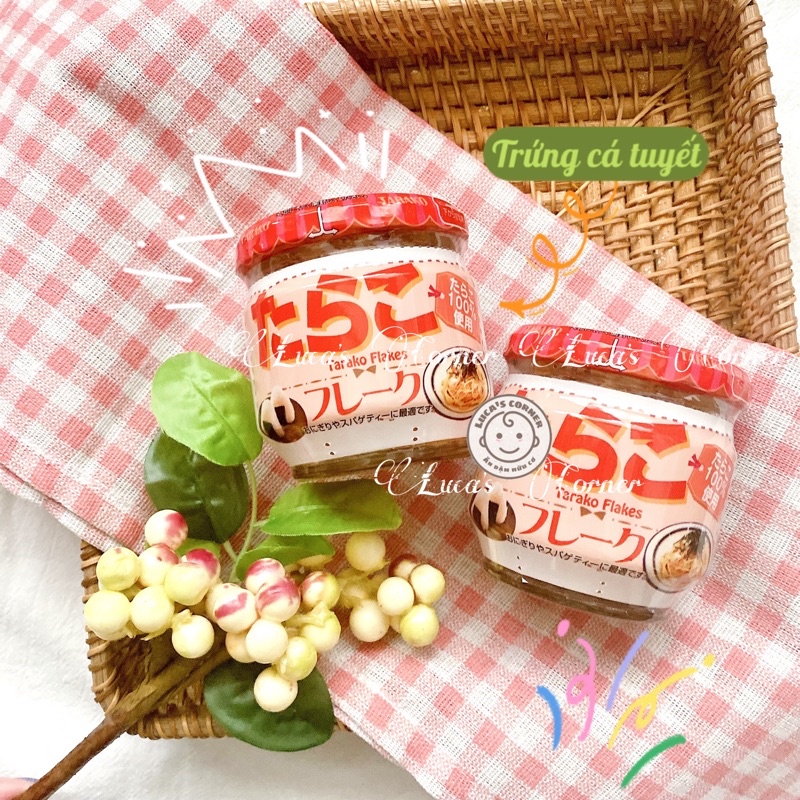 Trứng cá tuyết Happy Food Nhật Bản 50g