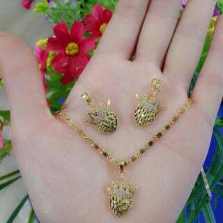 Dây chuyền vàng đồng non