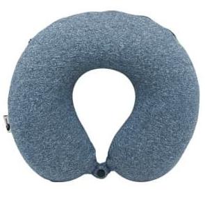 Gối kê cổ in chữ MEMORY FOAM RELAS TRAVEL PILLOW - NAVY