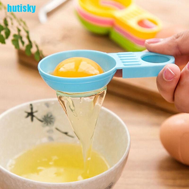 hutisky Good 4pcs Egg Separator White Yolk Sifting Home Kitchen Chef Dining Cooking Gadget New KUI