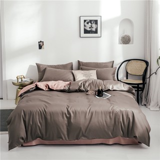 Bộ chăn ga gối chất cotton lụa sumoi 4 món