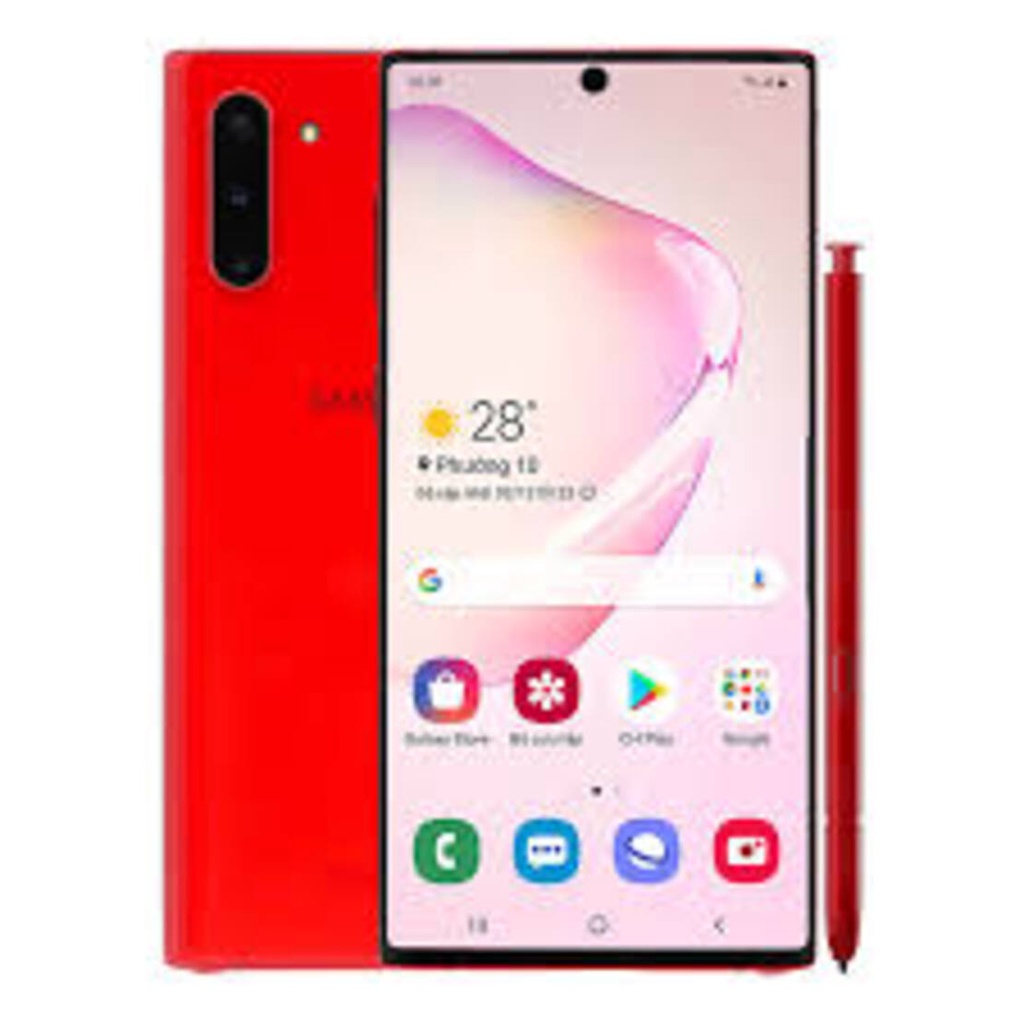 Điện thoại Samsung Galaxy Note10 bản 5G Chính Hãng ram 12G/256G Hàn Quốc, Camera siêu nét, đánh game cực mượt - BNN 01