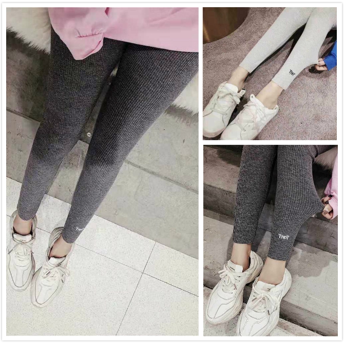 Quần legging bút chì eo co giãn phong cách năng động cho nữ | BigBuy360 - bigbuy360.vn