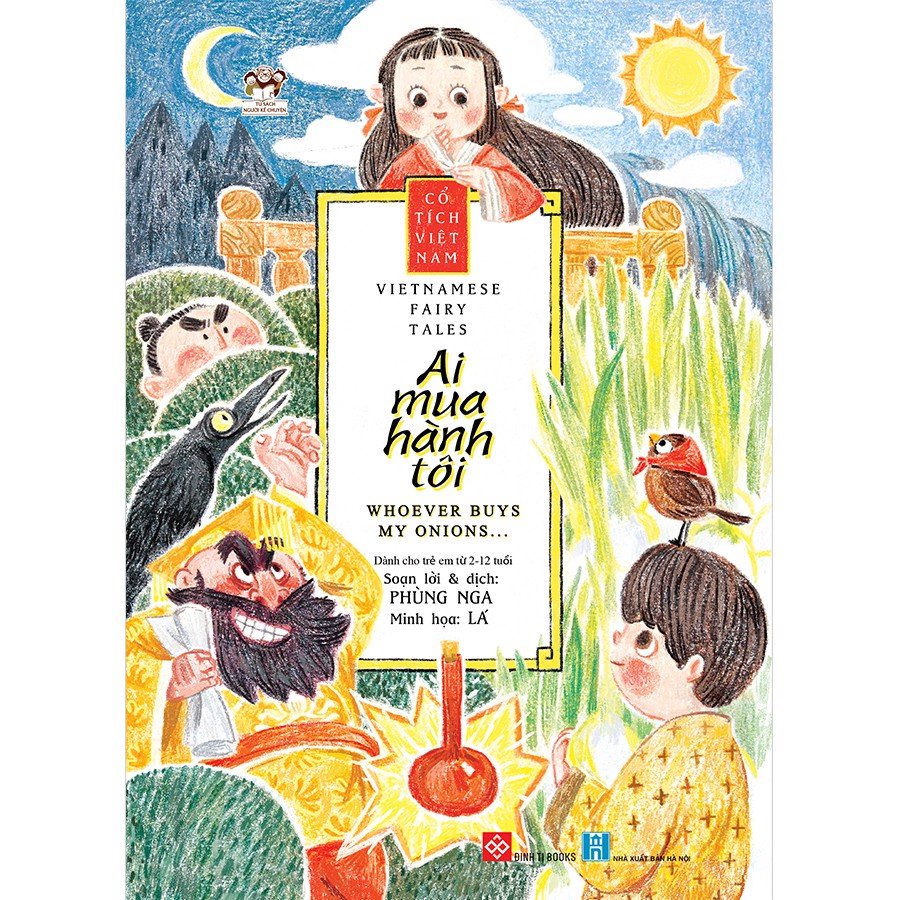 Sách - Truyện cổ tích song ngữ cho trẻ 2 - 12 tuổi - Cổ tích Việt Nam - Ai mua hành tôi