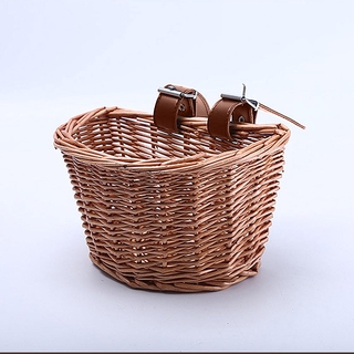 Giỏ Xe Đạp Đan Mây Phong Cách Retro