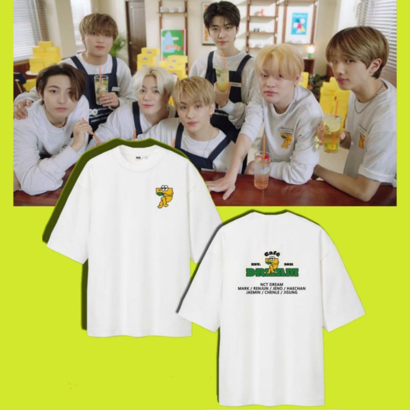 Áo Thun In Hình Thành Viên Nhóm Nhạc Nct 7 Dream