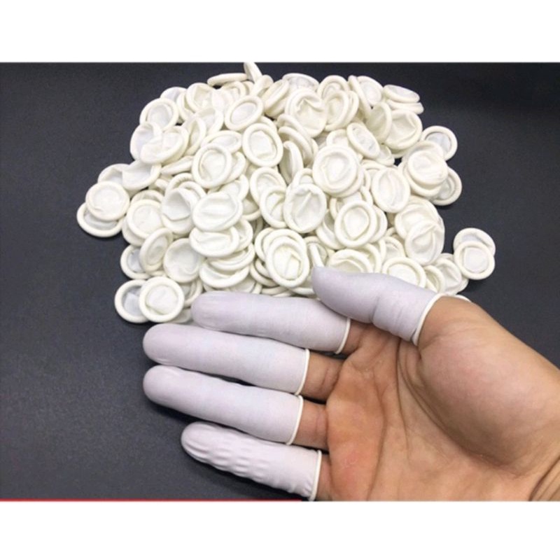 Bao tay bảo vệ ngón tay làm bằng cao su dùng làm nail