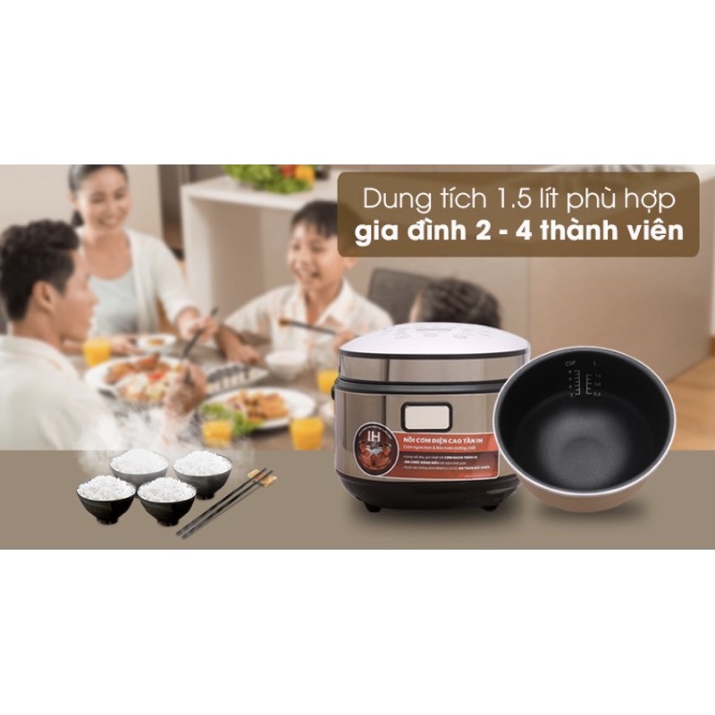 Nồi cơm điện cao tần Sunhouse Mama 1.5 lít SHD8955