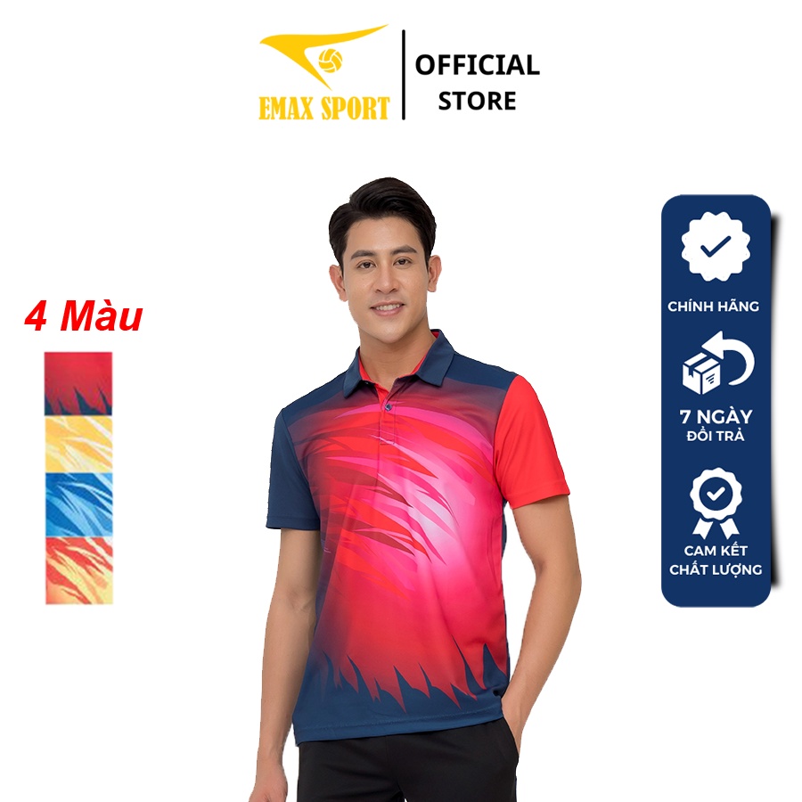 Áo Cầu Lông Nam Donexpro Vải Thun Mè Cao Cấp, Thoáng Khí, Co Giãn Tốt MC - 9091