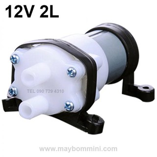 [FREESHIP 99K]_Bơm nước mini áp lực 12V 12W 2L