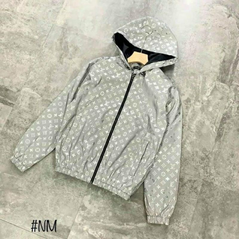 áo khoác gió lv phản quang