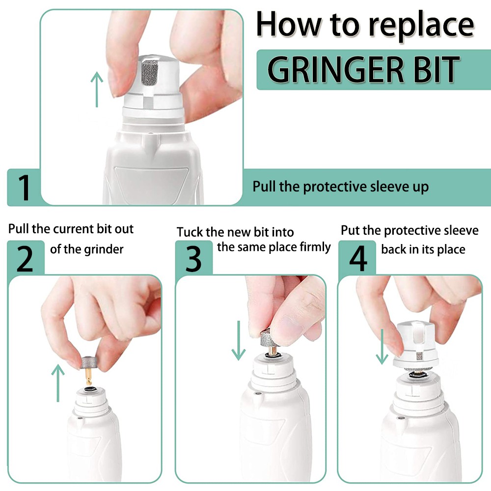 Bánh mài móng thú cưng TOGEWITHU YMS166/ZLY-016 thay thế tiện dụng