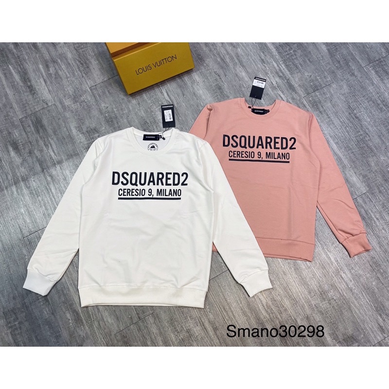 Áo nỉ thúdoong nam, nữ in chữ DSQUARED2,3 màu kèm video ảnh thật | BigBuy360 - bigbuy360.vn