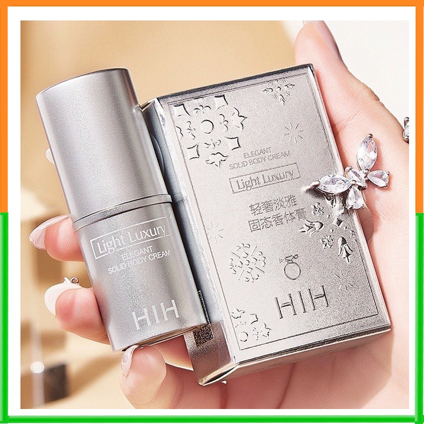 Nước Hoa Khô HIH Dạng Sáp - Hương hoa tươi mát tự nhiên, lưu hương thơm lâu - Hàng nội địa Trung