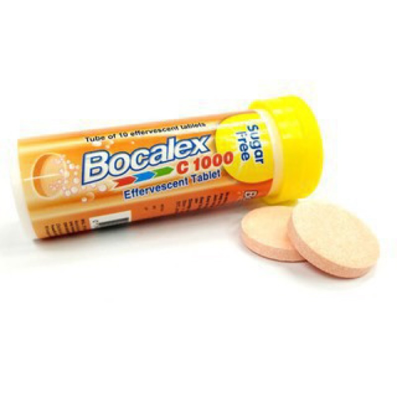 Bocalex - Viên Sủi Bổ Sung Vitamin C,Multivitamin ,Mùi Vị Thơm Ngon- Tăng Cường Đề Kháng.
