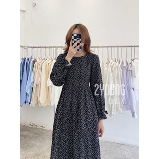 Đầm ker hoa [2YOUNG] D692 (ảnh thật)