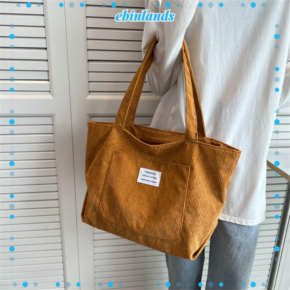 Túi Tote Đeo Vai Vải Nhung Thời Trang Cho Bạn Gái