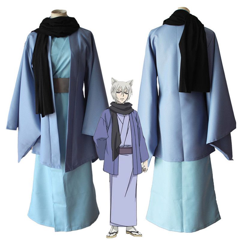 Halloween Kamisama Kiss Kamisama Love Tomoe Cosplay Costume Kimono Yukata Bathrobes Suit